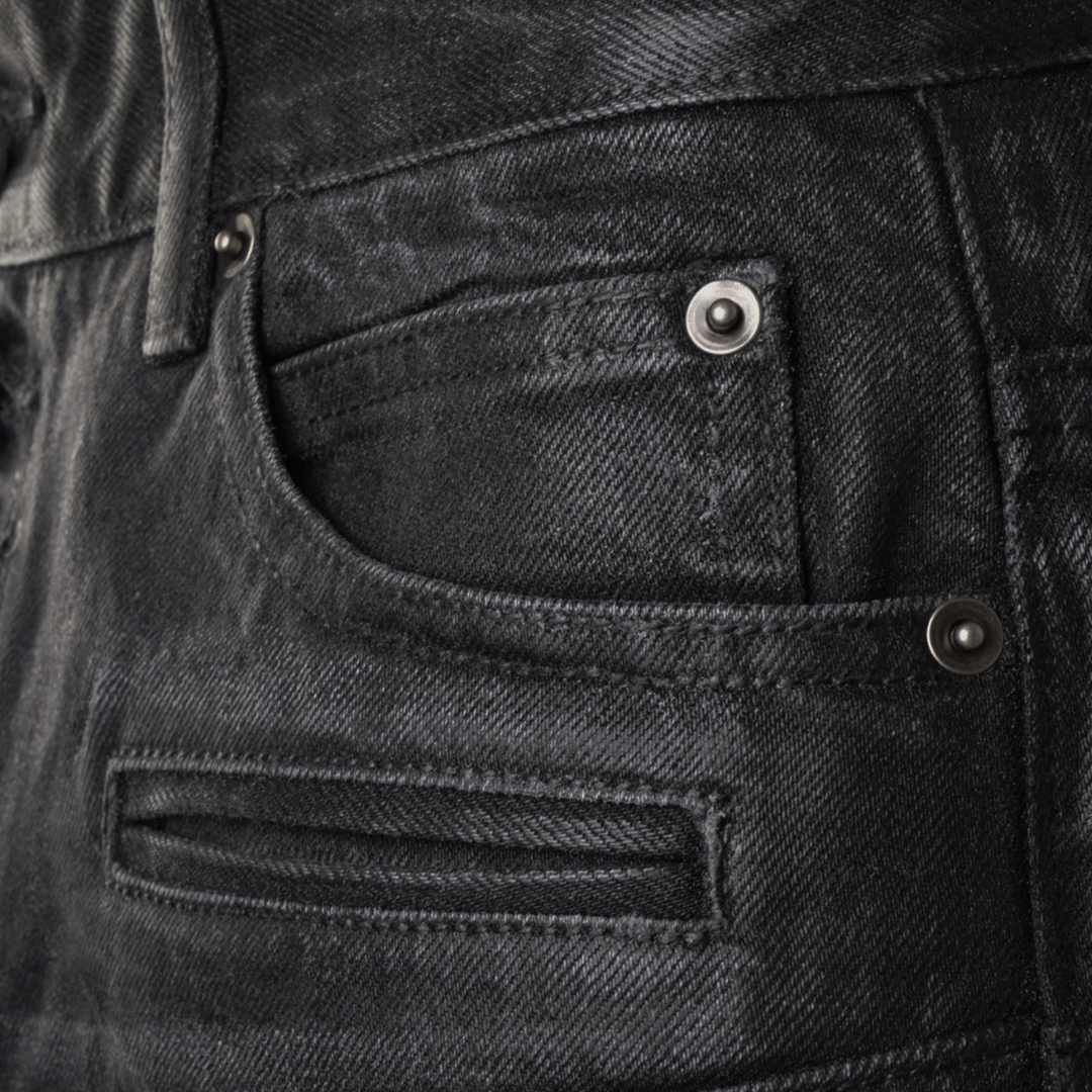 SHADOW WAXED DENIM